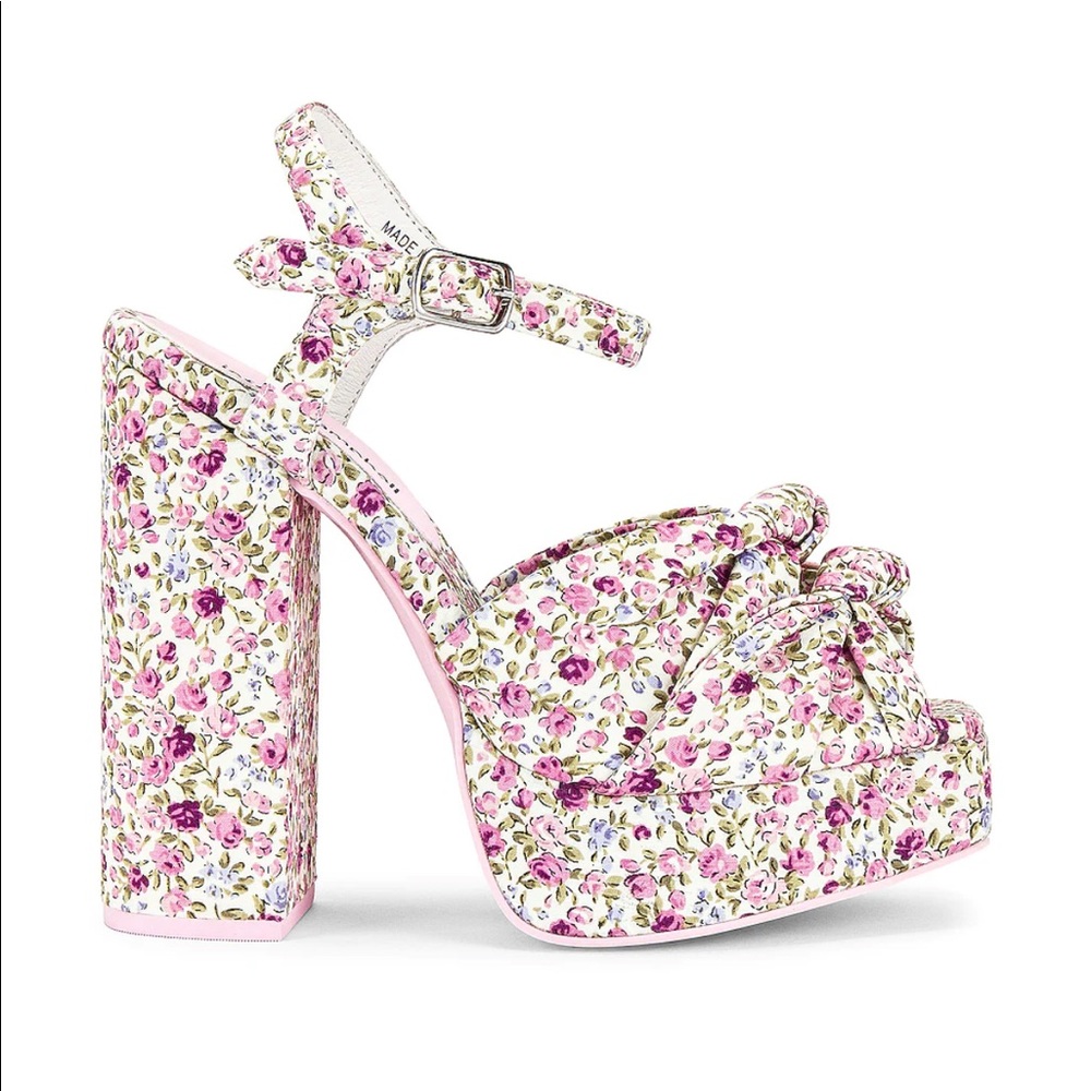 NWOT Jeffery Campbell Floral Shoes